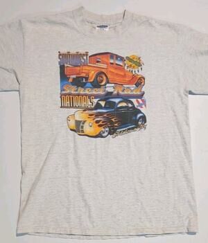 Vtg Hot Rod Shirt Southwest Nationals Tee Street Rod